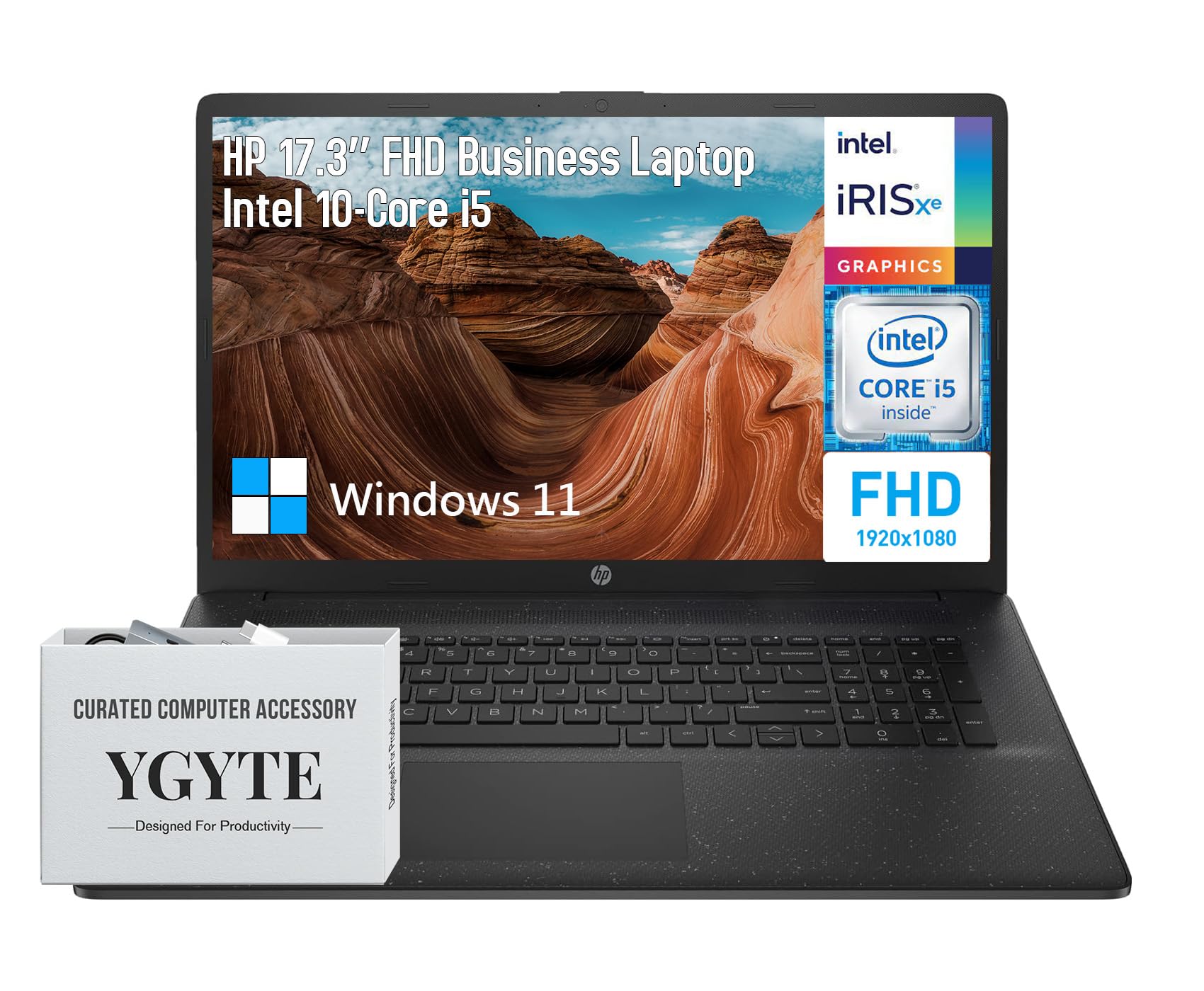 Amazon.com: HP 17 Inch Laptop Computer, FHD IPS 17.3 Laptop PC